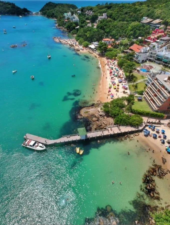 Apartamento Frente Mar Com 02 Suites Bombinhas Eksteriør bilde